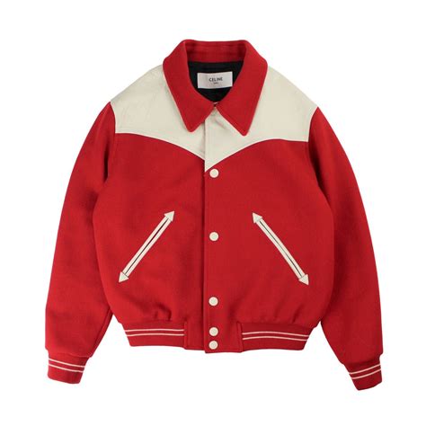 MARKED EU: Celine FW19 Red Teddy Bomber Jacket